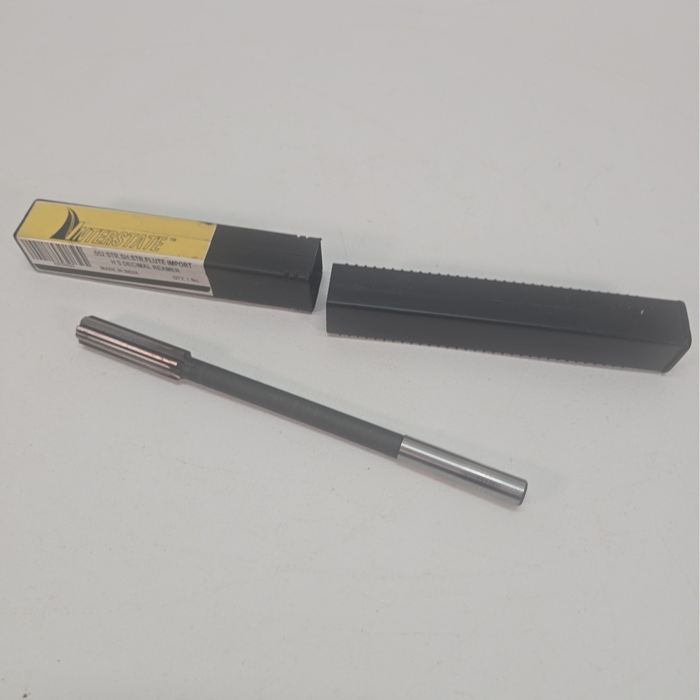 Interstate .552 STR.SH.STR.Flute Import H S Decimal Reamer